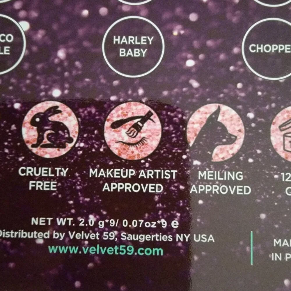 Paris Manning Velvet 59 Biker Babe Eyeshadow Contour Palette Perfect Gift